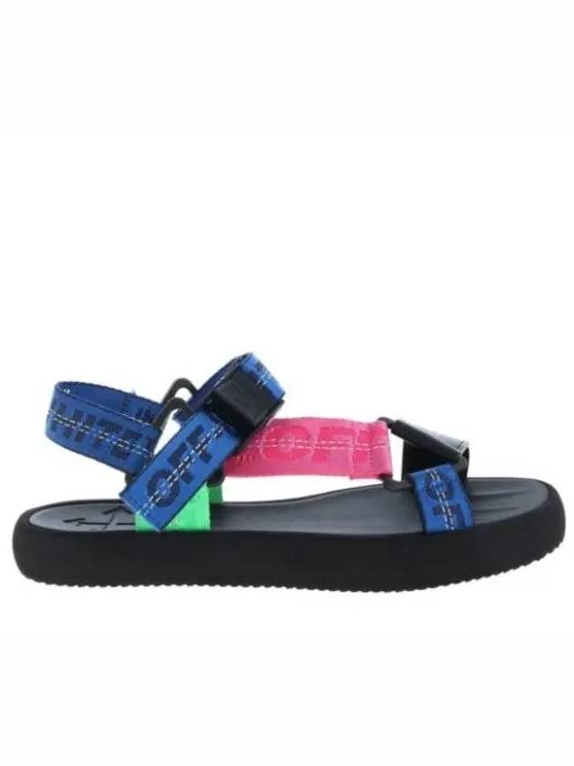 logo track micro sandals - OFF WHITE - BALAAN 2