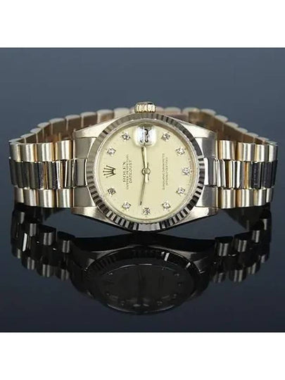 Rolex 68278 10 Point 18K Gold Box Datejust 30MM Unisex Watch - ROLEX - BALAAN 2