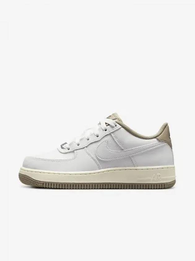 Air Force 1 LV8 Junior Sneakers Summit White Khaki Coconut Milk HF6924 100 731178 - NIKE - BALAAN 1