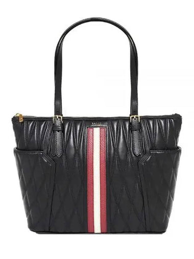 DAMIRAH quilted tote bag black QT F170 1213322 - BALLY - BALAAN 1