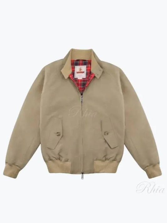 G9 Classic Original Harrington Zip-Up Jacket Tan - BARACUTA - BALAAN 2