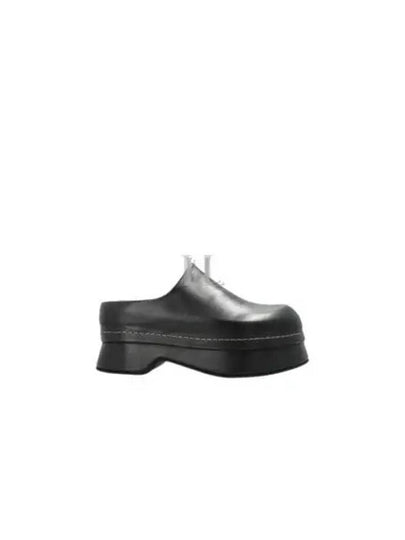 Round Toe Clog Mule Black - ALEXANDER MCQUEEN - BALAAN 2