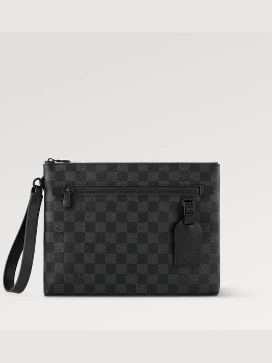 Takeoff Damier Pouch Bag Grey - LOUIS VUITTON - BALAAN 2