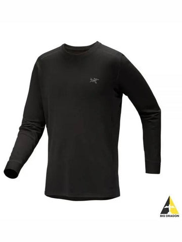 ARC TERYX Raw Merino Wool Crew Neck Man ATOFMX7480BLK RHO M - ARC'TERYX - BALAAN 1