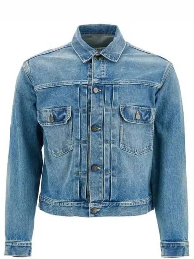 Four Stitch Denim Jacket Blue - MAISON MARGIELA - BALAAN 2