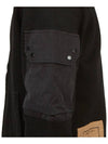 Felpa Aperta Zip-up Jacket Black - TEN C - BALAAN 8