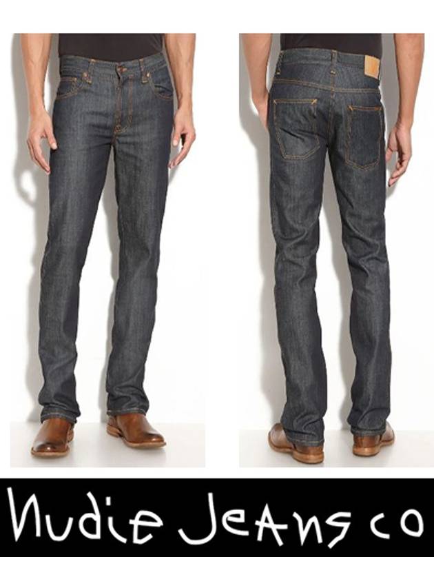 SLIM JIM DRY NAVY ORGANIC - NUDIE JEANS CO - BALAAN 1