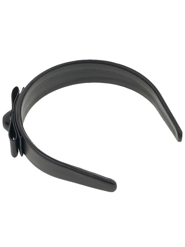 Women's Vara Bow Hairband Black - SALVATORE FERRAGAMO - BALAAN 6