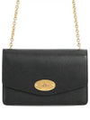 Darley Small Classic Chain Shoulder Bag Black - MULBERRY - BALAAN 2