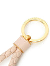 Intrecciato Lambskin Key Holder Lotus - BOTTEGA VENETA - BALAAN 6