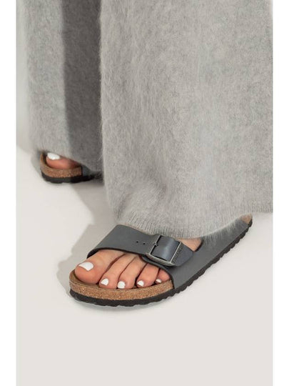 Birkenstock Slides Arizina BS, Women's, Silver - BIRKENSTOCK - BALAAN 2