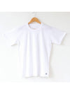 Round Short Sleeve T Shirt White - SUPENER - BALAAN 2