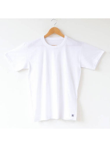 Round Short Sleeve T Shirt White - SUPENER - BALAAN 1