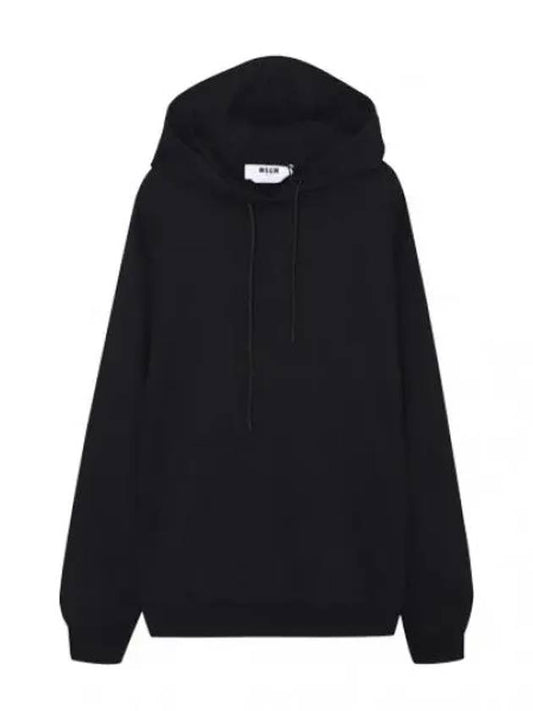 maxi logo hooded sweatshirt women - MSGM - BALAAN 1