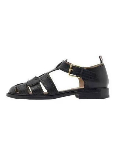 Fisherman Sandals Black MFL097A 05584 - THOM BROWNE - BALAAN 1