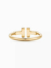 Tiffany Tiffany T wire ring yellow gold ring women - TIFFANY & CO. - BALAAN 3