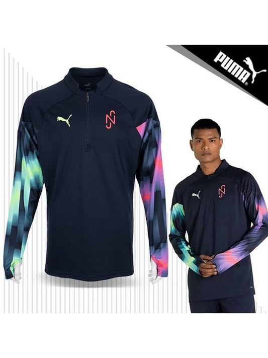 Neymar JR 24 7 Training Long Sleeve 60579009 Navy R - PUMA - BALAAN 1