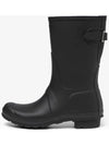 Adjustable Short Rain Boots Black - HUNTER - BALAAN 3