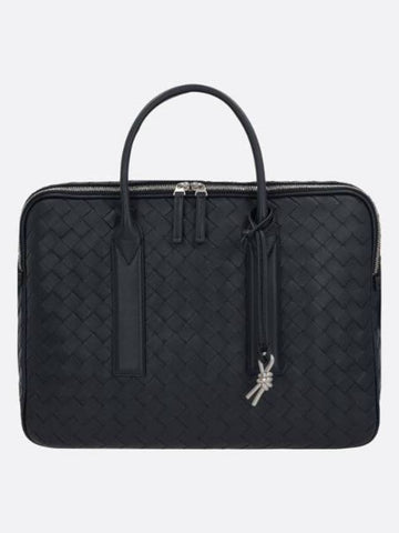 N26 Men's Tote Bag Getaway large business bag in Intrecciato VN - BOTTEGA VENETA - BALAAN 1