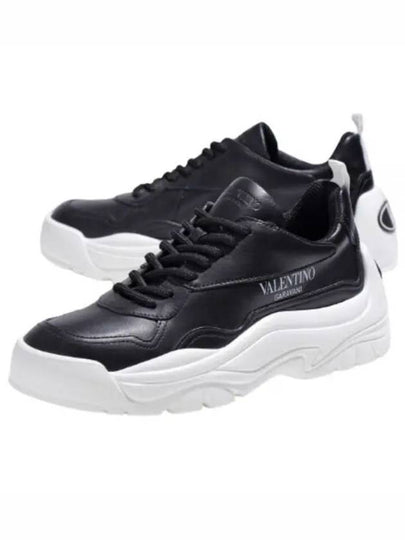 Gumboy Banshee Low Top Sneakers Black - VALENTINO - BALAAN 2