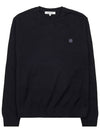 Maison Kitsune Men's Foxhead Patch Knit LM00811KT1036 BK - MAISON KITSUNE - BALAAN 10