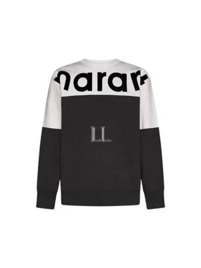 Howley Two Tone Logo Sweatshirt Faded Black - ISABEL MARANT - BALAAN 2