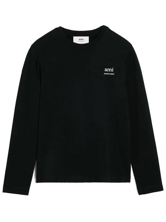 Alexandre Mattiussi Long Sleeve T-Shirt Black - AMI - BALAAN 2