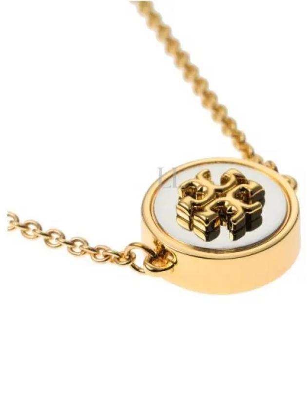 Kira Enamel Pendant Necklace Gold - TORY BURCH - BALAAN 2