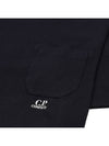 24/1 Jersey Garment Dyed Pocket Short Sleeve T-Shirt Black - CP COMPANY - BALAAN 5