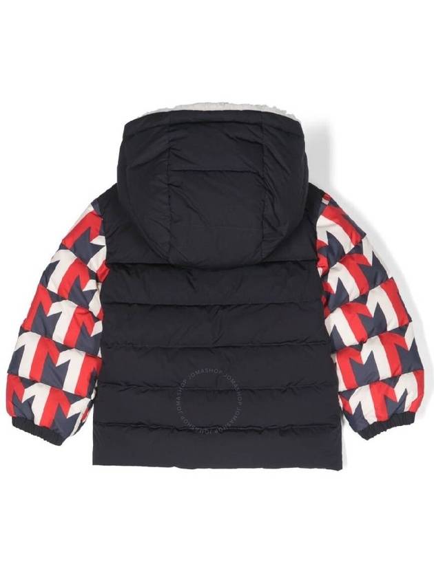 Moncler Boys Classic Hood Monogram Pattern Jacket, Size 18/24M - MONCLER - BALAAN 2