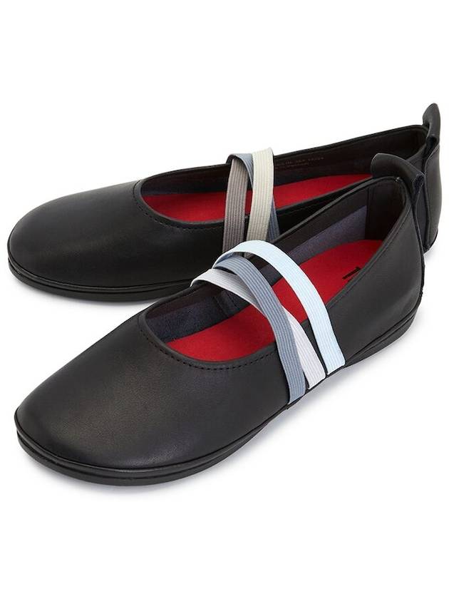 Twins Leather Ballerina Black - CAMPER - BALAAN 2