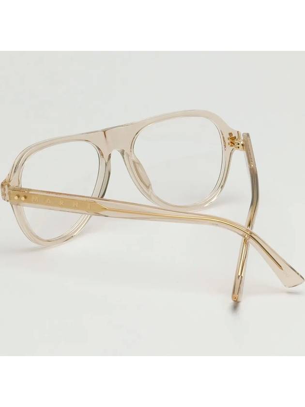 Glasses frame BLUE RIDGE MOUNTAINS LKF transparent horn frame - MARNI - BALAAN 4