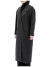 Women's Sabine Wool Single Coat Black - ISABEL MARANT - BALAAN 4