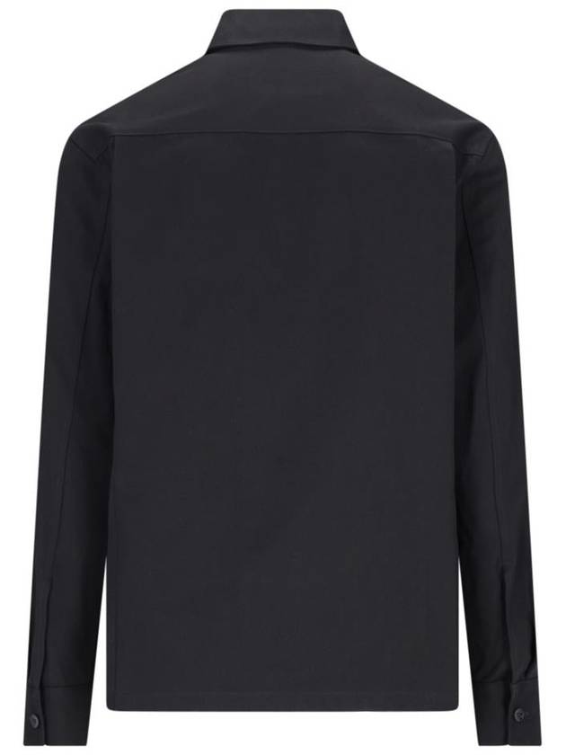 Long Sleeve Shirt J22DL0213J45217001 BLACK - JIL SANDER - BALAAN 3