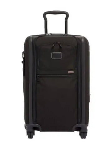 Alpha International Dual Access Carry On Suitcase Black Travel Bag - TUMI - BALAAN 1