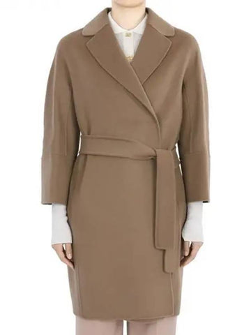 Women s Arona Virgin Wool Coat Camel 2429016111600 045 1065538 - MAX MARA - BALAAN 1