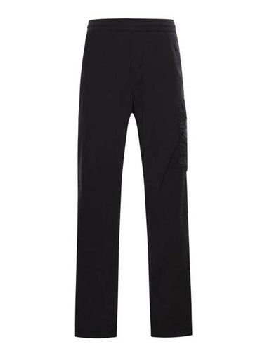 Chrome-R Regular Cargo Straight Pants Black - CP COMPANY - BALAAN 1