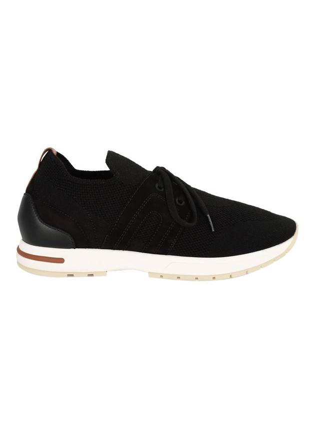 360 LP Flexy Walk Low Top Sneakers Black - LORO PIANA - BALAAN 1