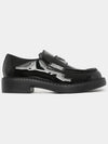 Patent Leather Loafers Black - PRADA - BALAAN 4