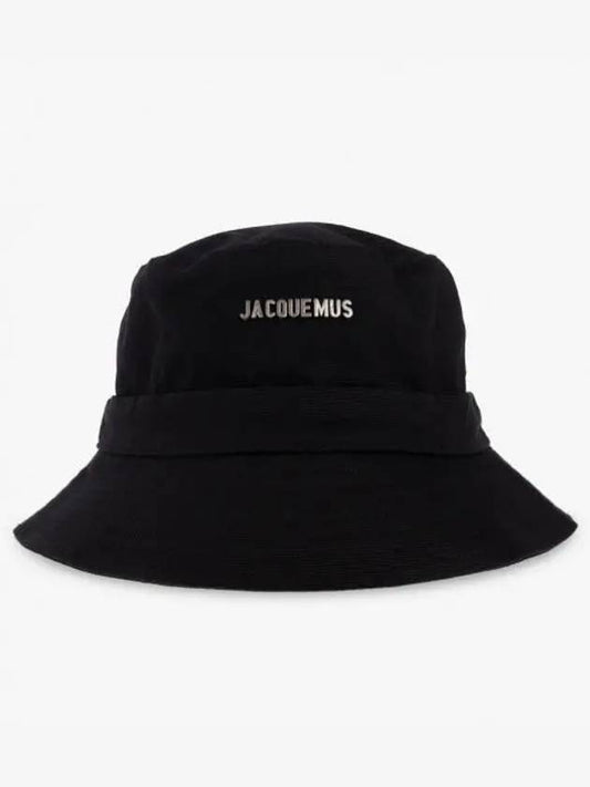 Le Bob Gadjo Bucket Hat Black - JACQUEMUS - BALAAN 2