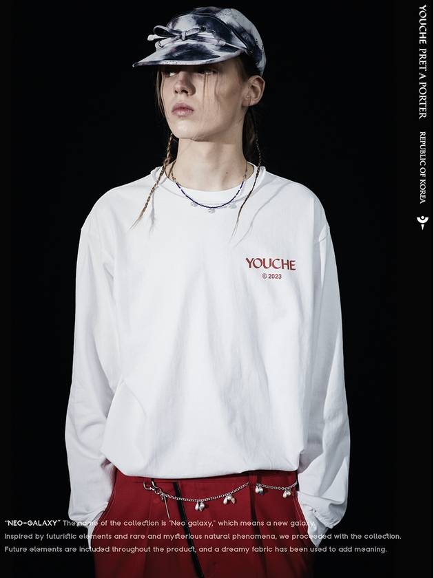 NX Logo Long Sleeve T-Shirt White - YOUCHE PRET A PORTER - BALAAN 7