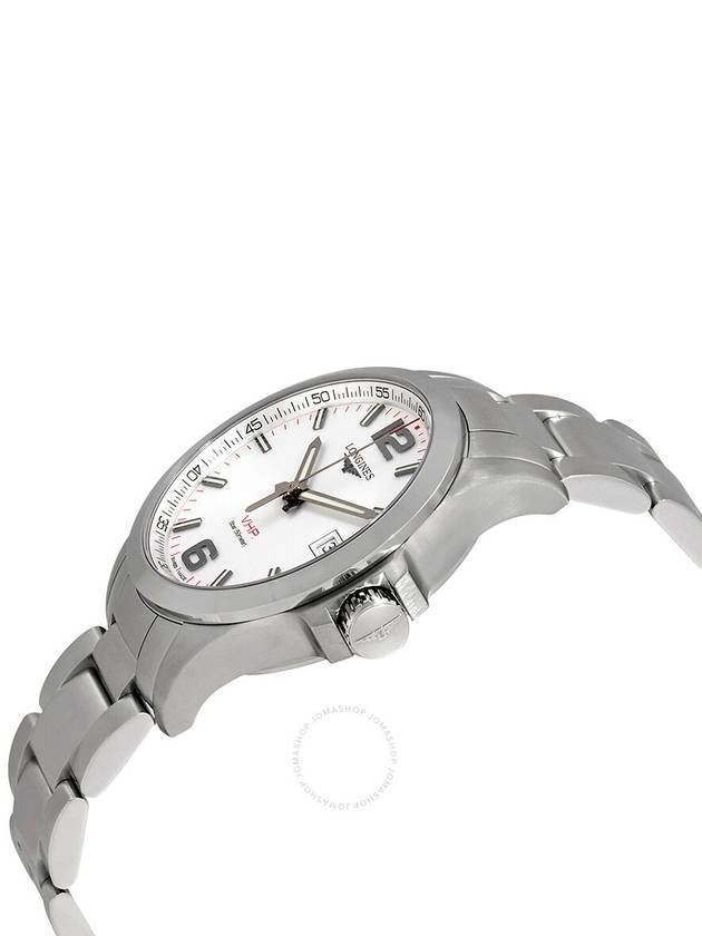 Conquest VHP 41MM Stainless Steel Watch Silver - LONGINES - BALAAN 3