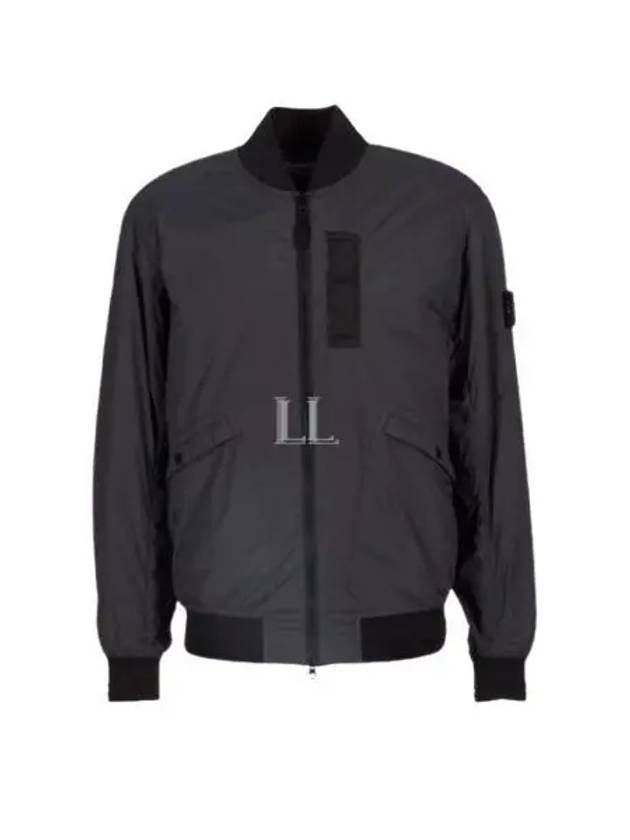 Skin Touch Nylon TC Primaloft Bomber Jacket Charcoal - STONE ISLAND - BALAAN 2