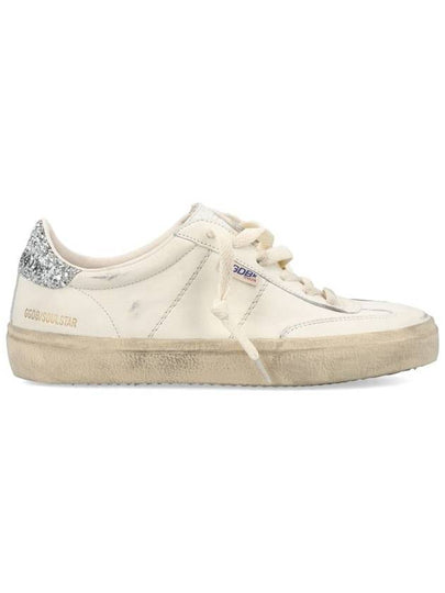 Soul Star Glitter Tab Low Top Sneakers White - GOLDEN GOOSE - BALAAN 2