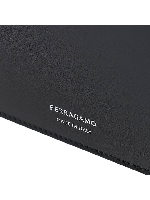 Classic Half Wallet Black - SALVATORE FERRAGAMO - BALAAN 7