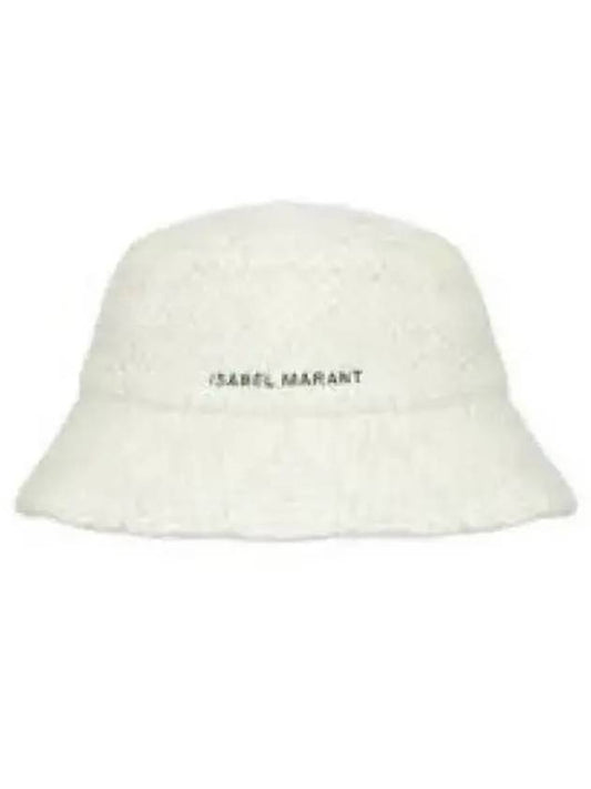 Men's Denji Bucket Hat White - ISABEL MARANT - BALAAN 2