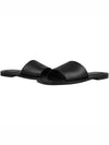 Women's Void Leather Slippers Black - BALENCIAGA - 2