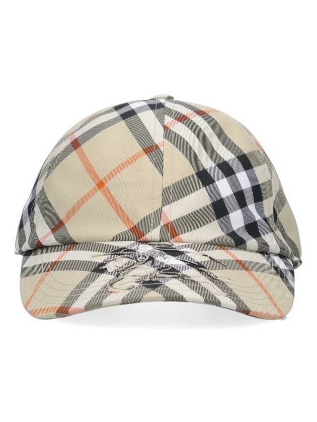 Check Ball Cap Green - BURBERRY - BALAAN 2