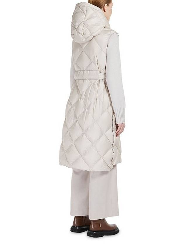 Max Mara TREGIL padded long vest 081 sand IT36 IT38 IT40 - MAX MARA - BALAAN 3