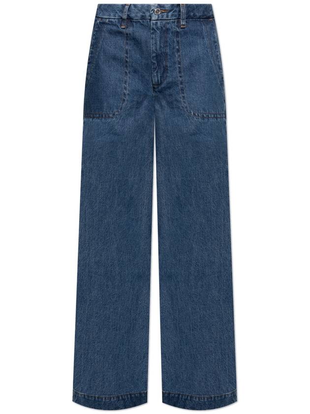 Seaside Denim Straight Jeans Stonewashed indigo - A.P.C. - BALAAN 2